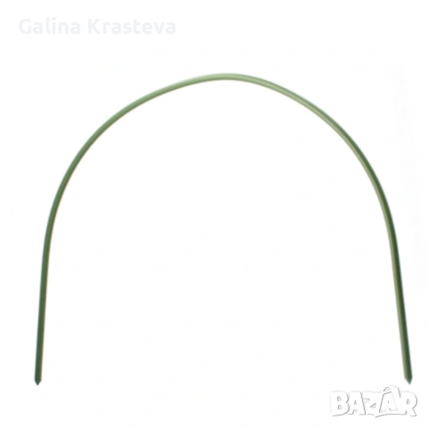 Опора за оранжерия (тип арка)-издръжлива стомана с полиетиленово покритие, снимка 5 - Оранжерии - 53828548