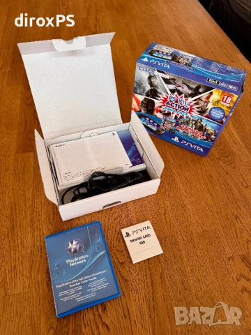 PS Vita Slim – Разопакована, практически нова, с кутия + 8GB Memory Card, снимка 2 - PlayStation конзоли - 52490407