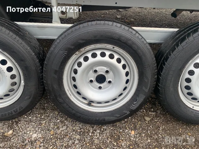 Оригинални джанти 16” 5x120 + ГУМИ Firestone 215/65/16 за Vw Transporter,T5,Т6,T7, снимка 6 - Гуми и джанти - 47777133