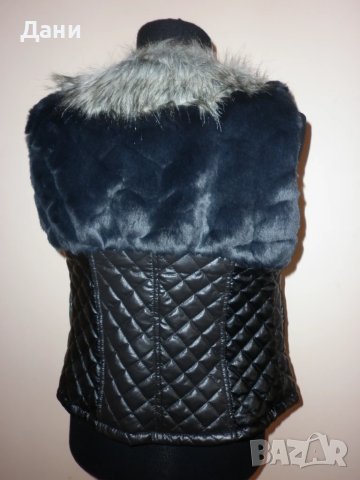 Пухкав елек Amonc -еко кожа, снимка 6 - Елеци - 50686694