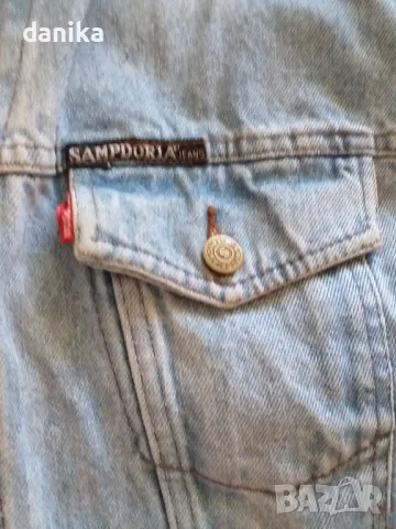 Дънково яке Sampdoria M, снимка 3 - Якета - 49694101