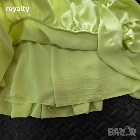 Пола с вътрешни панталонки Два цвята , снимка 4 - Поли - 51222371