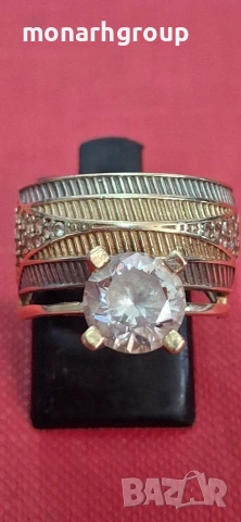 Златен пръстен, снимка 2 - Пръстени - 53781982