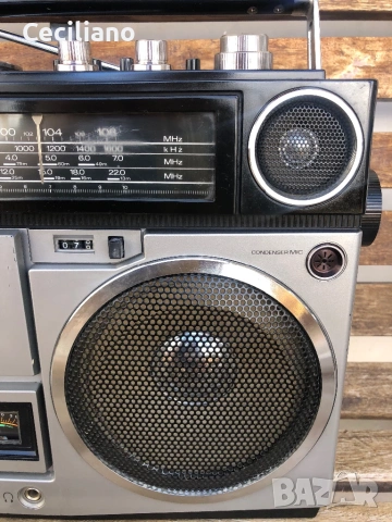 SANYO M9990K-(Japan)-работещ радиокасетофон., снимка 4 - Радиокасетофони, транзистори - 54081736