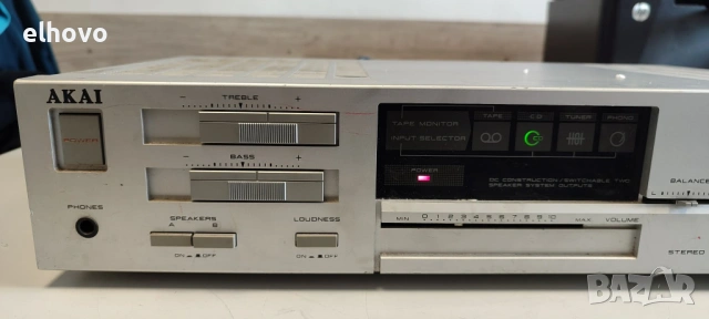 Стерео усилвател Akai AM-A201, снимка 4 - Ресийвъри, усилватели, смесителни пултове - 53810978