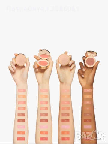 Луксозен прахообразен руж GUCCI Blush de Beauté Silky Rose 01, снимка 3 - Декоративна козметика - 53270839