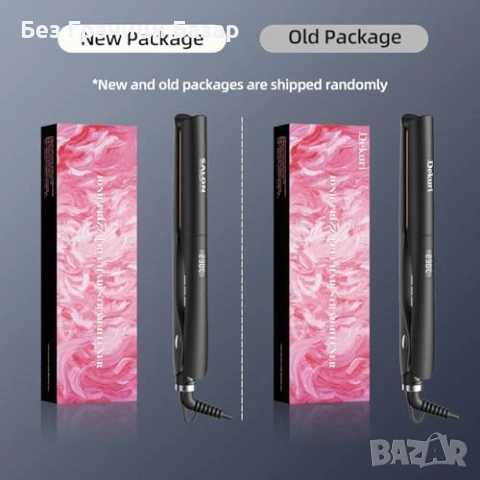 Нова йонна Титаниева преса и маша 2 в 1 бързо загряване 30 сек за коса, снимка 9 - Преси за коса - 53876693