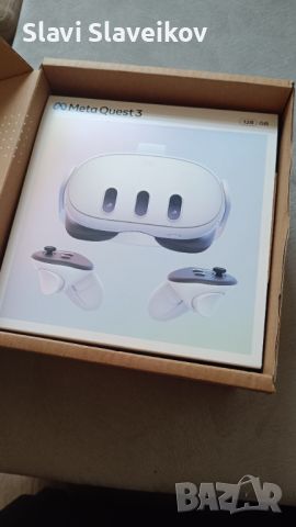 Продавам VR Set Oculus Meta Quest 3 (128GB), снимка 1 - Други игри и конзоли - 46452041