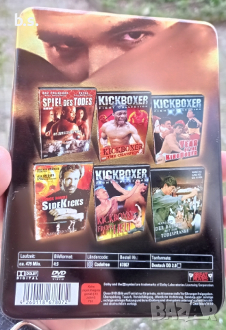 Kickboxer DVD steelbook 6 филма без бг превод, снимка 2 - DVD филми - 45020904