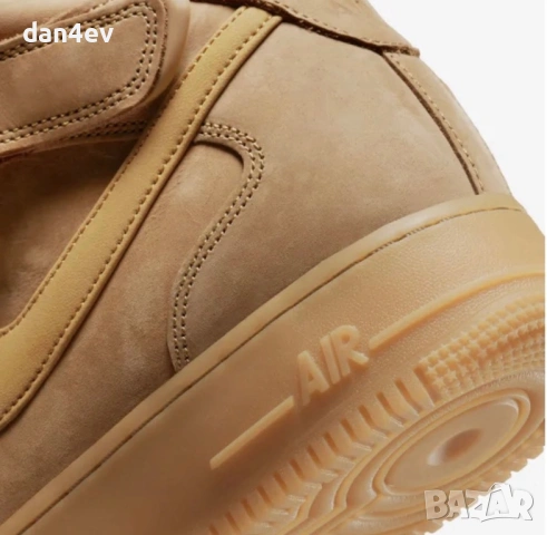 Nike Air Force 1 Mid '07 'Flax', снимка 3 - Маратонки - 54197016