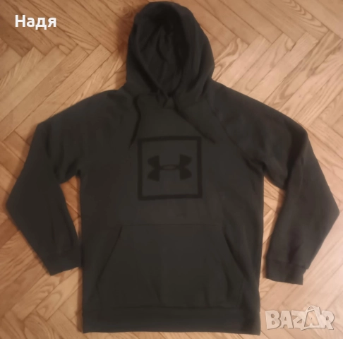 Оригинален Мъжки суичър Under Armour Rival Fleece, снимка 2 - Суичъри - 52865748