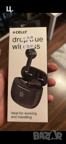 Безжични слушалки CELLY drop true wireless
