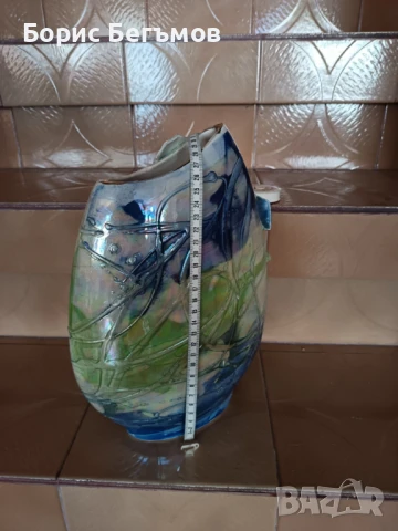 Комплект керамика ваза и фруктиера, снимка 5 - Други стоки за дома - 51316004