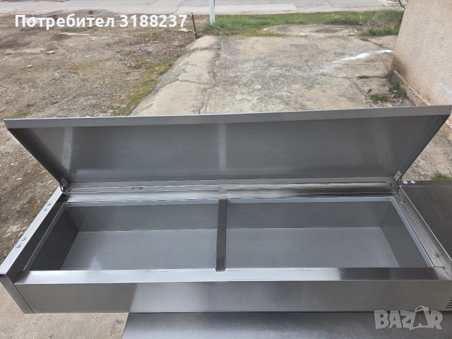 Немска хладилна вана за студени гарнитури и салати, снимка 6 - Хладилни витрини и фризери - 54041909