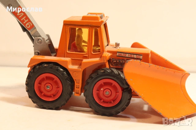 MATCHBOX KING SIZE БАГЕР БУЛДОЗЕР КОЛИЧКА МОДЕЛ, снимка 5 - Колекции - 54202695