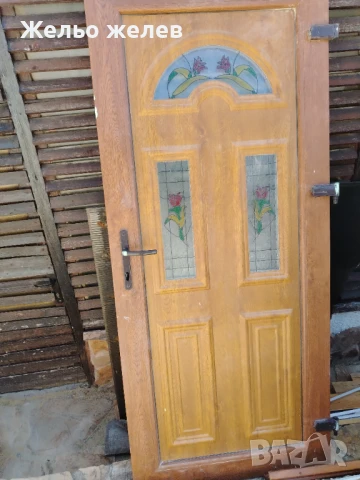 Врата 85,195см,без каса, пвц, снимка 1
