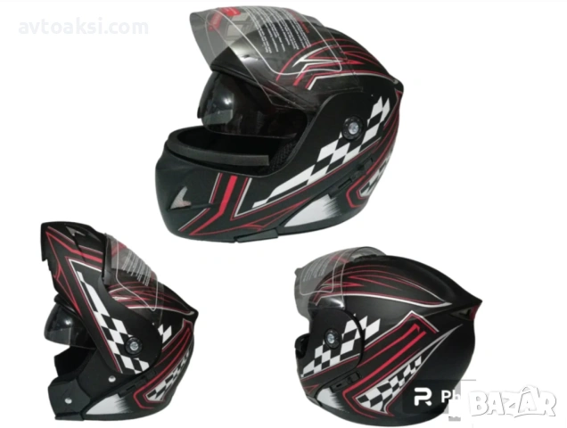 Модуларна Мото каска -355-1