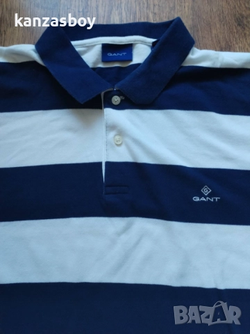 gant polo shirt - страхотна мъжка тениска XL, снимка 2 - Тениски - 52239469