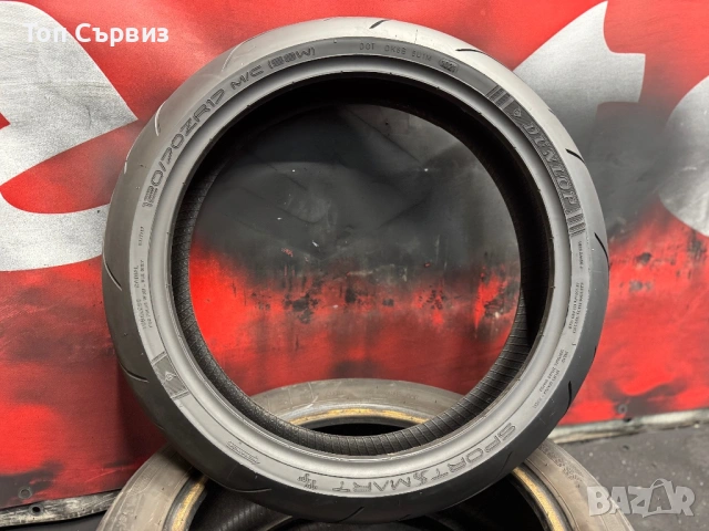 120 70 17, Мото гума, Dunlop SportSmartTT, снимка 4 - Гуми и джанти - 54160825