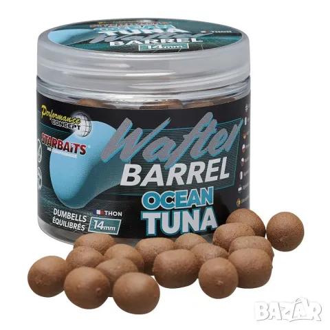 Топчета за стръв STARBAITS Barrel Wafter Ocean Tuna, снимка 1 - Стръв и захранки - 46837084