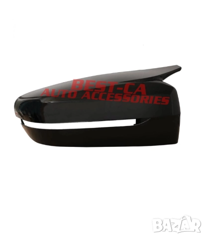 Капаци за огледала със щипки черен пиано лак Batman Style подходящи за BMW G20 G22 G30 G11 G14, снимка 4 - Аксесоари и консумативи - 52195246