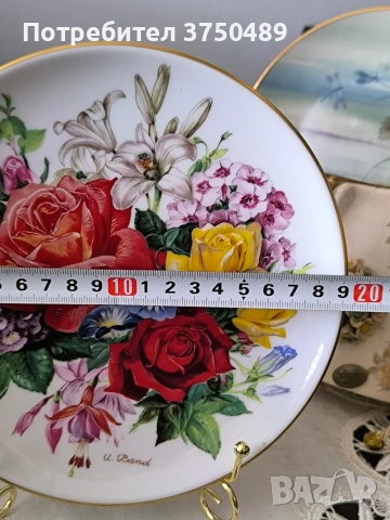 Колекционерска чиния , снимка 4 - Колекции - 53457745