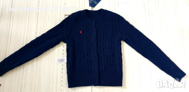 POLO Ralph Lauren Cable Wool / Cashmere Knit Womens Size XS НОВО!  ОРИГИНАЛ! Дамска Жилетка, снимка 6 - Жилетки - 53709119