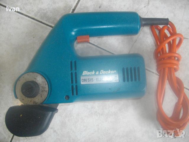 Ел.Ножица BLACK DECKER DN515-W.GERMANY-150W-За Ел.Рязане Плат/Табак/Картон/Ламарина-ОТЛИЧНА-КатоНова, снимка 2 - Други инструменти - 45602371