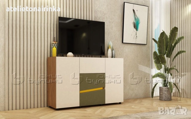 Спален комплект Мобили, снимка 3 - Спални и легла - 53644278