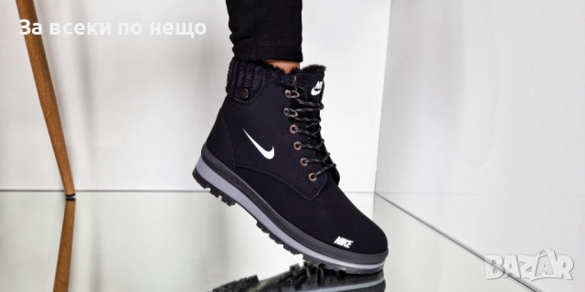 Nike Дамски Зимни Меки И Топли Боти С Пух Найк - Налични Различни Цветове Код P1789, снимка 10 - Дамски боти - 53001807