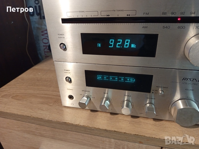Компонентна Аудио Система"RISING"(Japan), снимка 3 - Ресийвъри, усилватели, смесителни пултове - 52274447