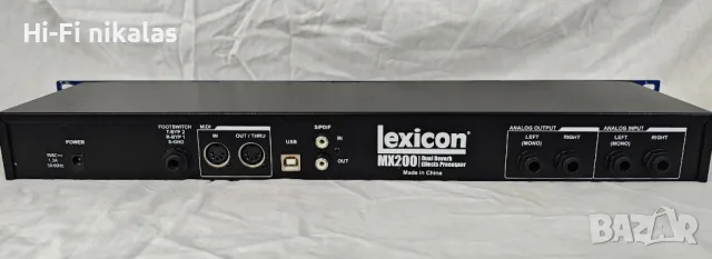 стерео ефект аудио процесор Lexicon MX200, снимка 5 - Ресийвъри, усилватели, смесителни пултове - 50216741