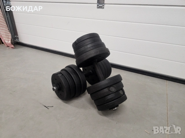 Дъмбели, снимка 4 - Фитнес уреди - 53823192