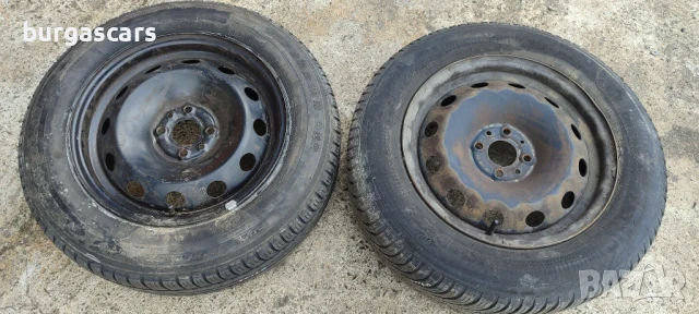 Джанти с гуми 15 Fiat Stilo - 40лв, снимка 2 - Части - 50459598