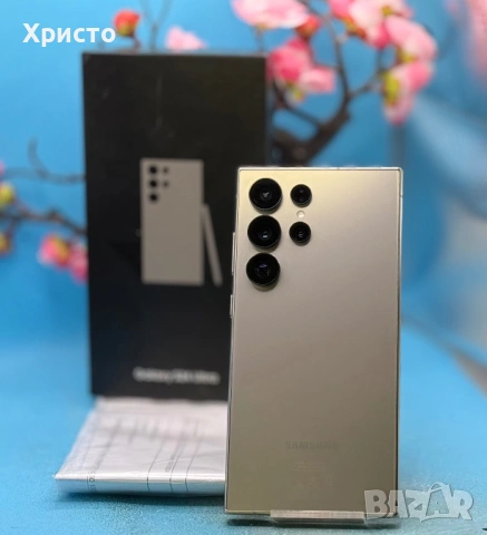 ГАРАНЦИОНЕН!!! Samsung Galaxy S24 Ultra, Dual SIM, 12GB RAM, 512GB, 5G, Titanium Grey, снимка 6 - Samsung - 53117804