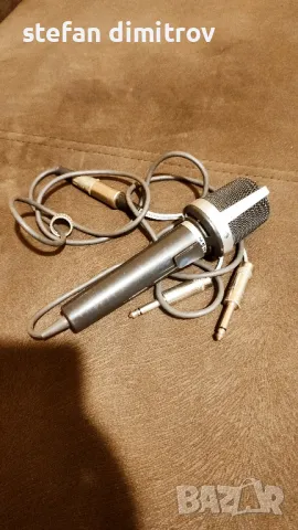 Vintage RARE Uher M517 Dynamic microphone Guitar/Voice 1960's Made in Germany, снимка 6 - Микрофони - 49049793