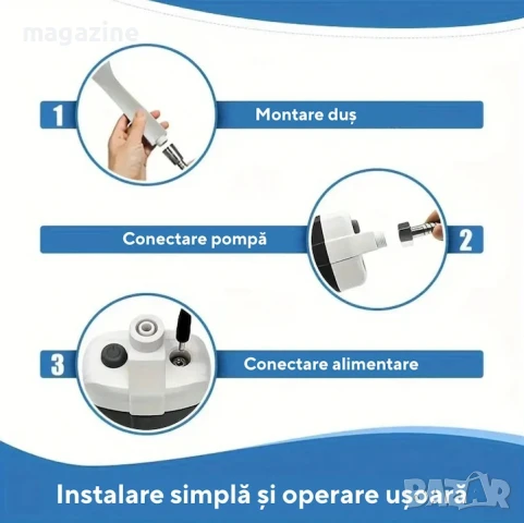 Мобилен портативен душ , снимка 3 - Химически тоалетни - 51360404