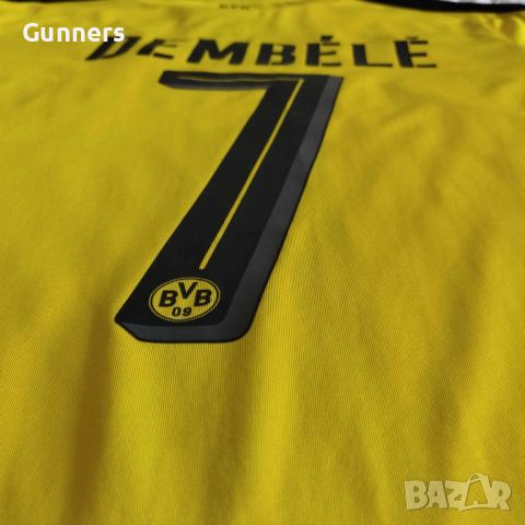 Borussia Dortmund 16/17 Home Shirt #7 Osman Dembele, снимка 5 - Спортни дрехи, екипи - 46354408