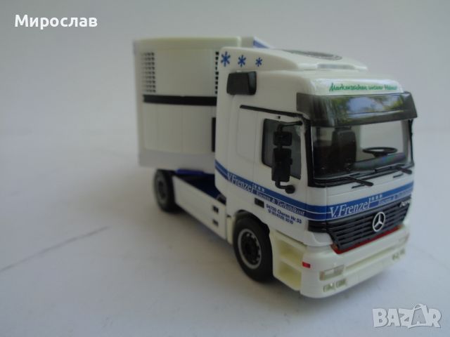  HERPA H0 1/87 MERCEDES BENZ ACTROS КАМИОН МОДЕЛ ТИР, снимка 4 - Колекции - 46567176