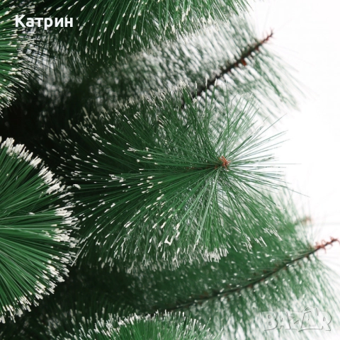 Гъста Коледна елха - заснежена, 90см, снимка 3 - Други стоки за дома - 51980907