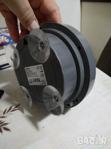 Часовник с календар и термометър AURIOL, снимка 12 - Други стоки за дома - 52461322