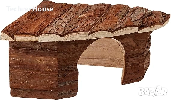 Дървена ъглова къщичка CROCI, 42 x 15 x 30 см, снимка 3 - Декоративни зайчета - 54203381