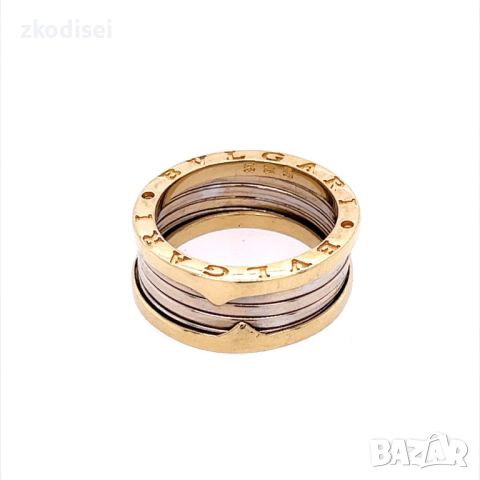 Златен мъжки пръстен Bulgari 10,50гр. размер:62 14кр. проба:585 модел:25227-1, снимка 2 - Пръстени - 46614542