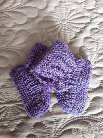 Бебешки терлици ръчно плетени, снимка 4 - Други - 53921952