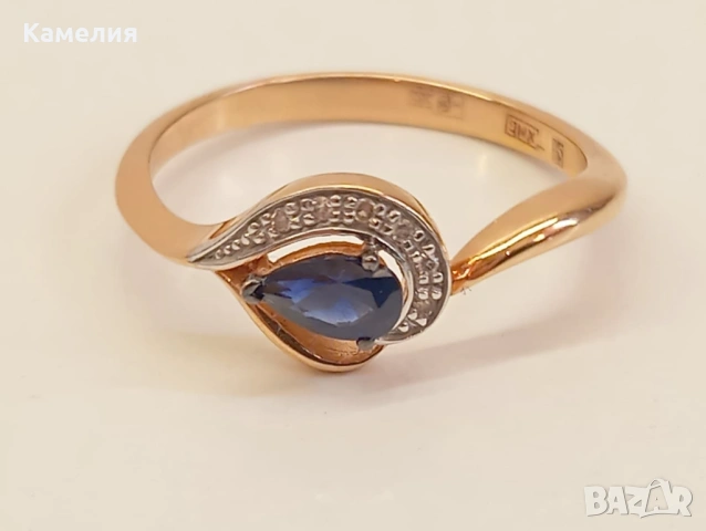 Руско злато , снимка 2 - Пръстени - 53779974