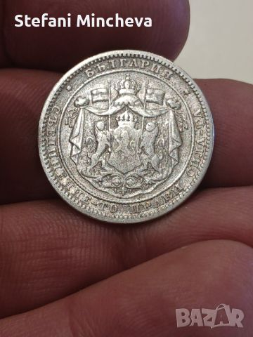 1 лев 1882год прекрасна монета, снимка 1