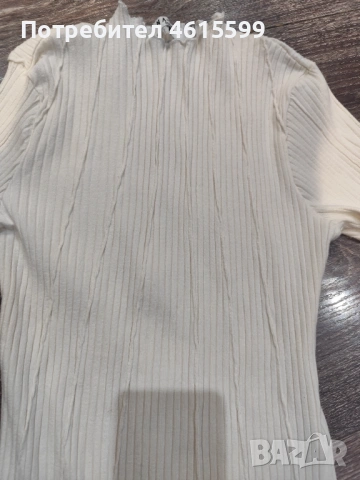 бяла блузка, снимка 6 - Блузи с дълъг ръкав и пуловери - 53878523