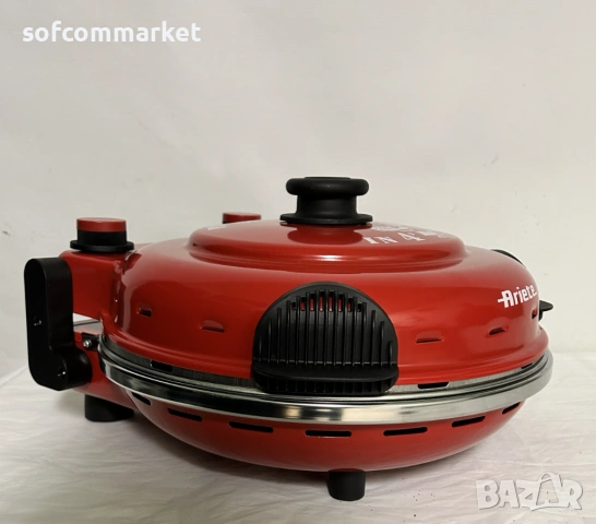 Пещ за пици Ariete Pizza 919 домашна фурна за пица, 400°C, 33cm, снимка 5 - Печки, фурни - 54042160