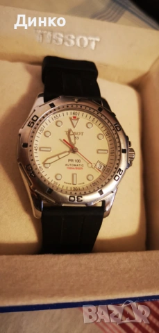 Швейцарски автоматичен часовник Tissot PR 100 Automatic. , снимка 3 - Мъжки - 53559850