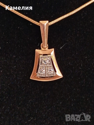 Руско злато , снимка 2 - Колиета, медальони, синджири - 52108613